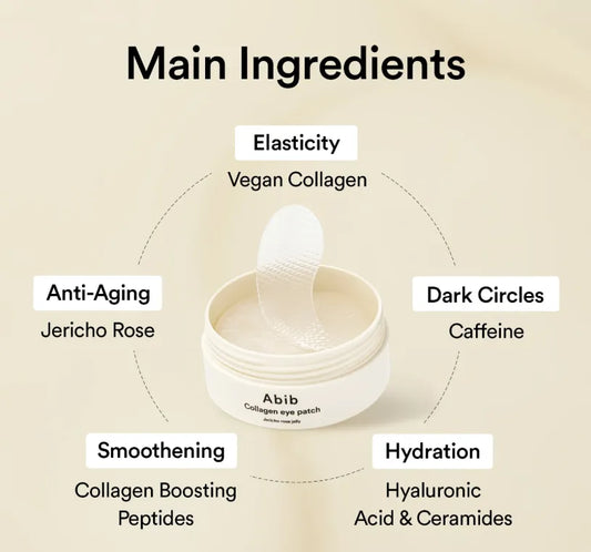 Abib Collagen Eye Patch Jericho Rose Jelly k-beauty