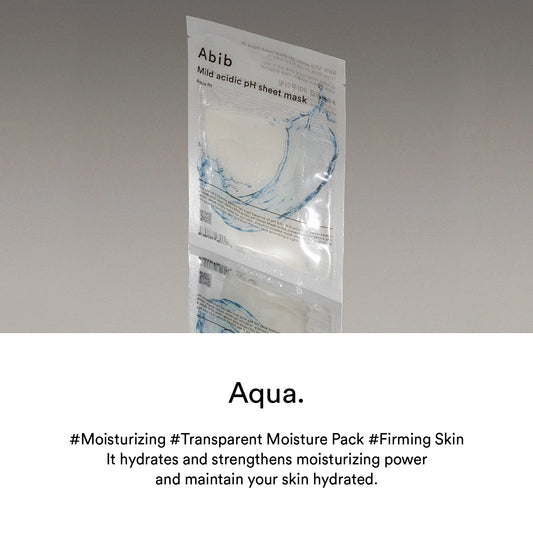 ABIB Mild Acidic PH Sheet Mask Aqua Fit - Coree Beauty