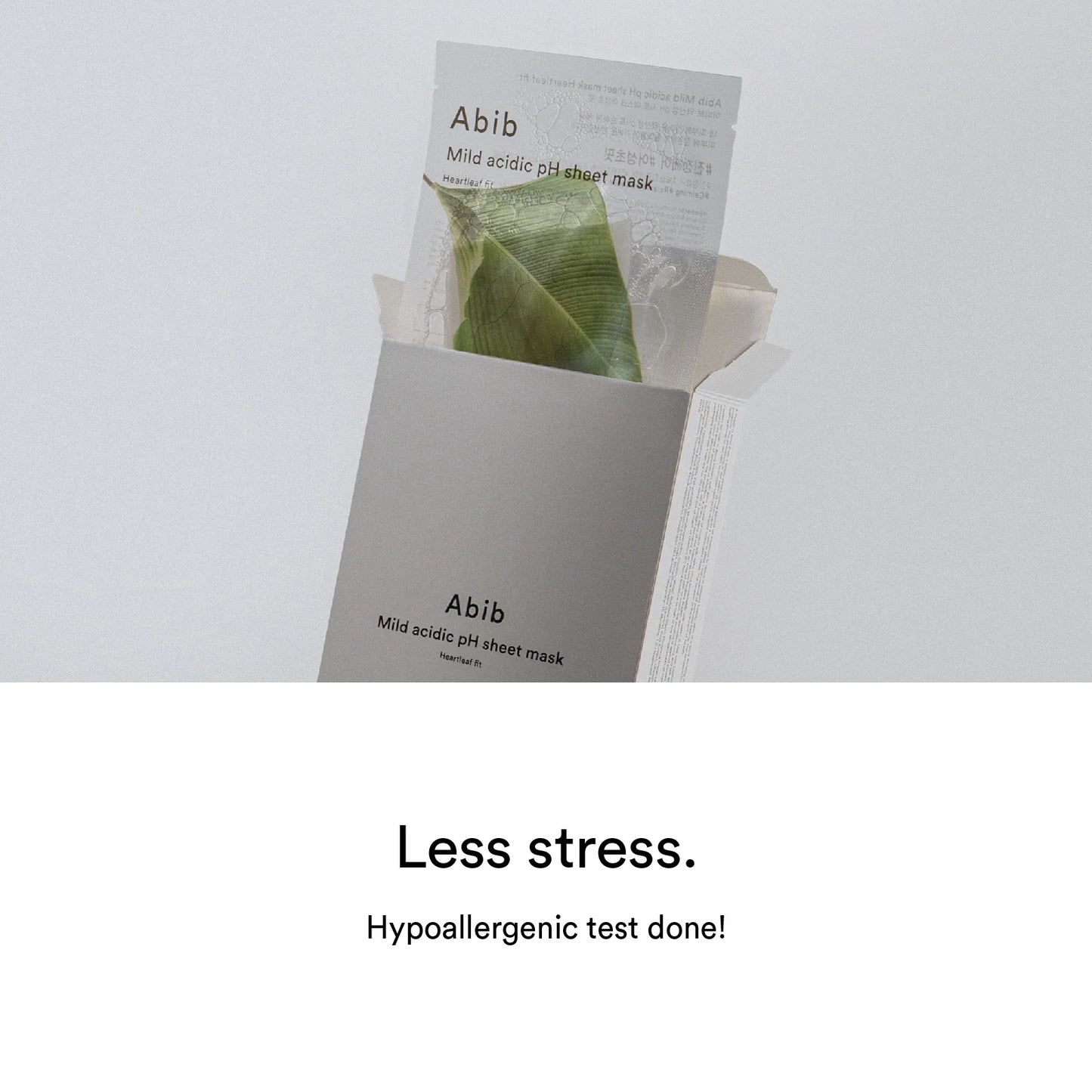 ABIB Mild Acidic pH Sheet Mask Heartleaf Fit