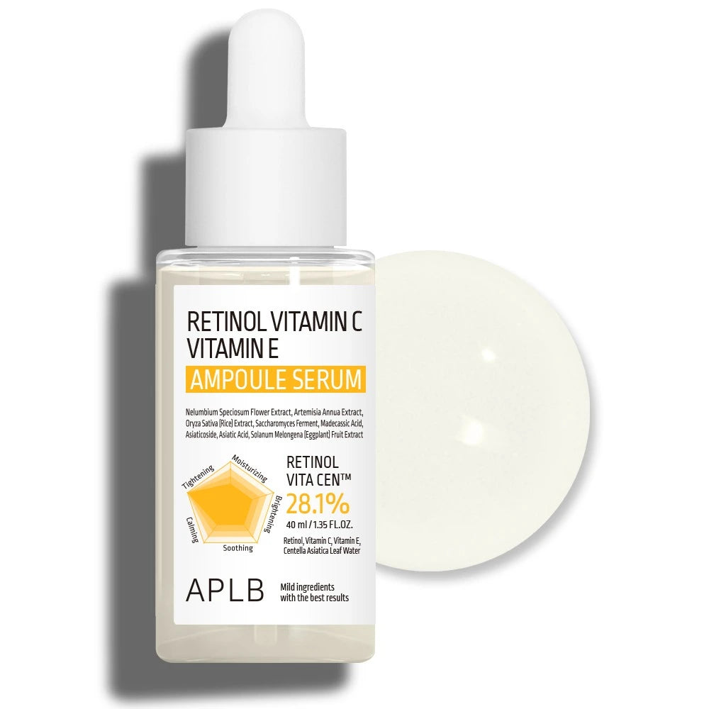 APLB Retinol Vitamin C Vitamin E Ampoule Serum
