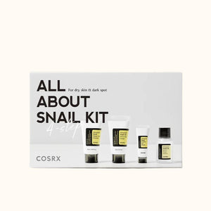 COSRX - All About Snail Mucin Korean Skin Care Set, Mini Travel Essentials