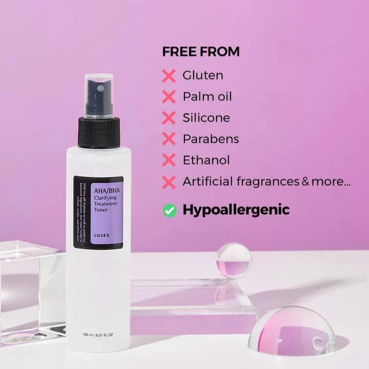 COSRX AHA/BHA Clarifying Treatment Toner 150ml - Coree Beauty