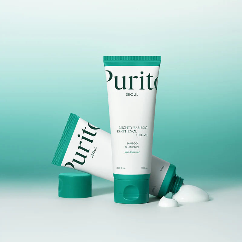 PURITO mighty bamboo panthenol cream k-beauty