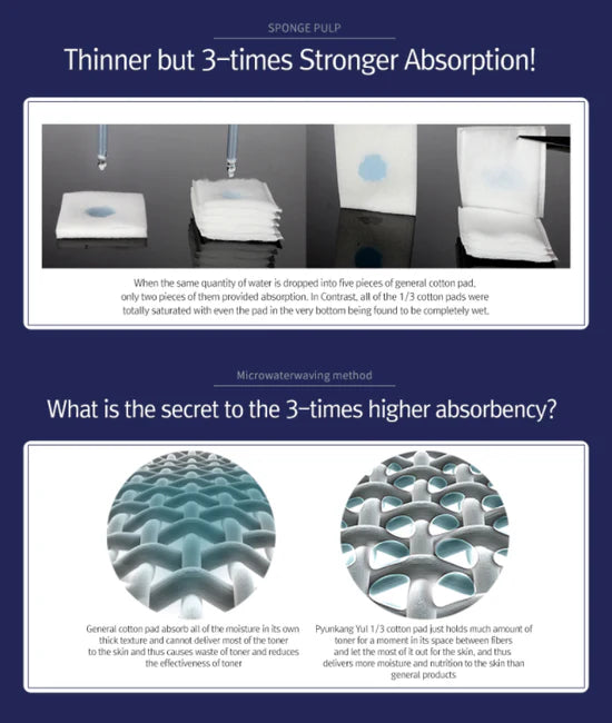 Pyunkang Yul - 1/3 Cotton Pad 160pcsskincare