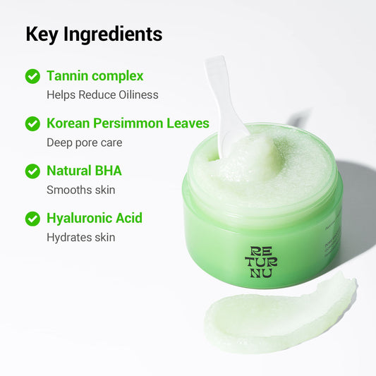 RETURNU PORESHOOTER GOMMAGE CLEANSING BALM - Coree Beauty