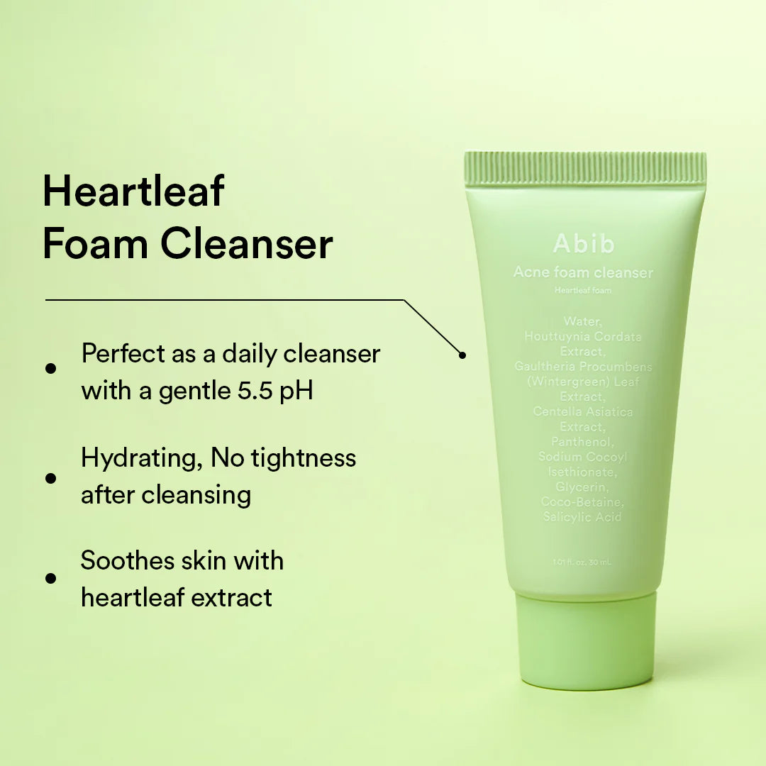 Abib Heartleaf calming trial kit