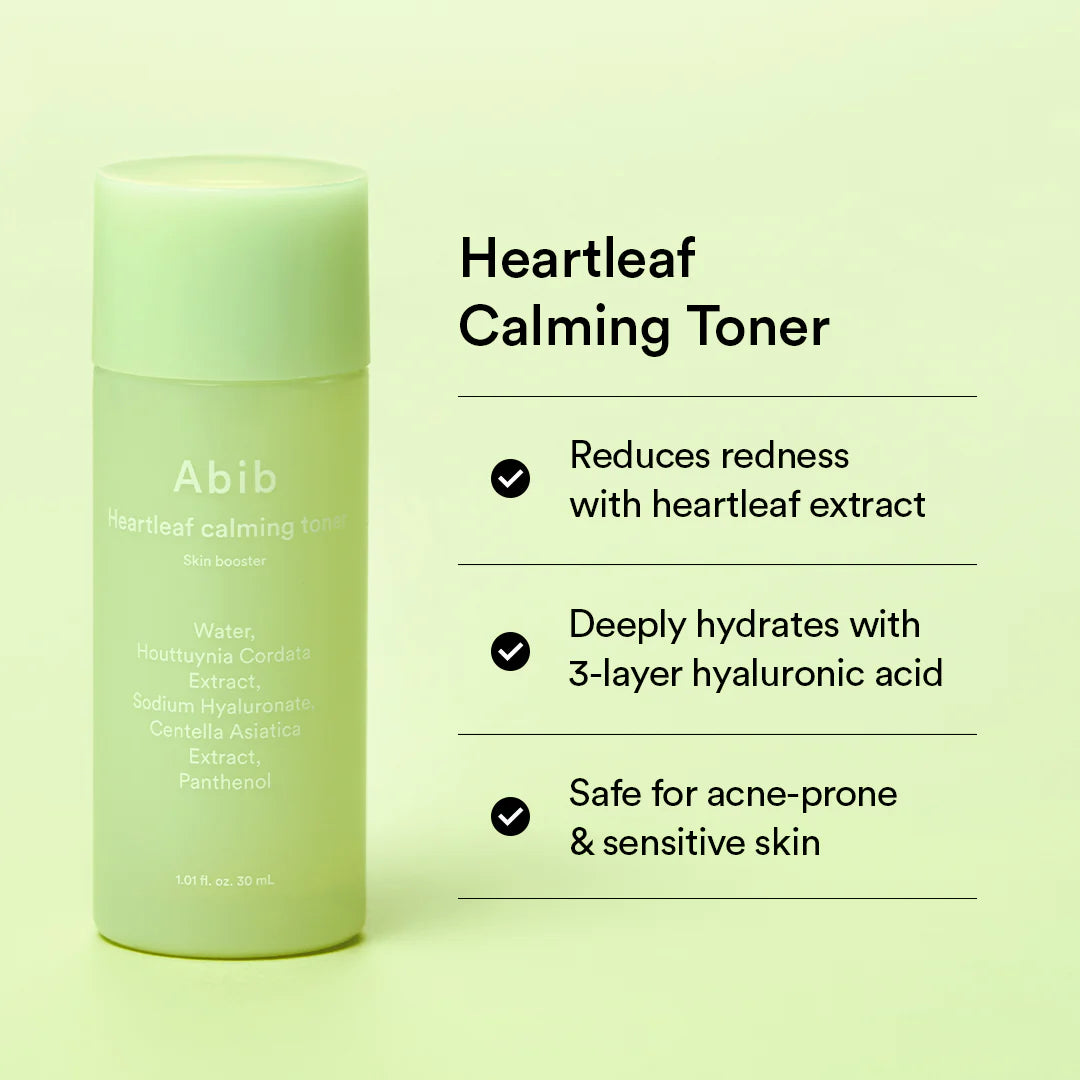 Abib Heartleaf calming trial kit