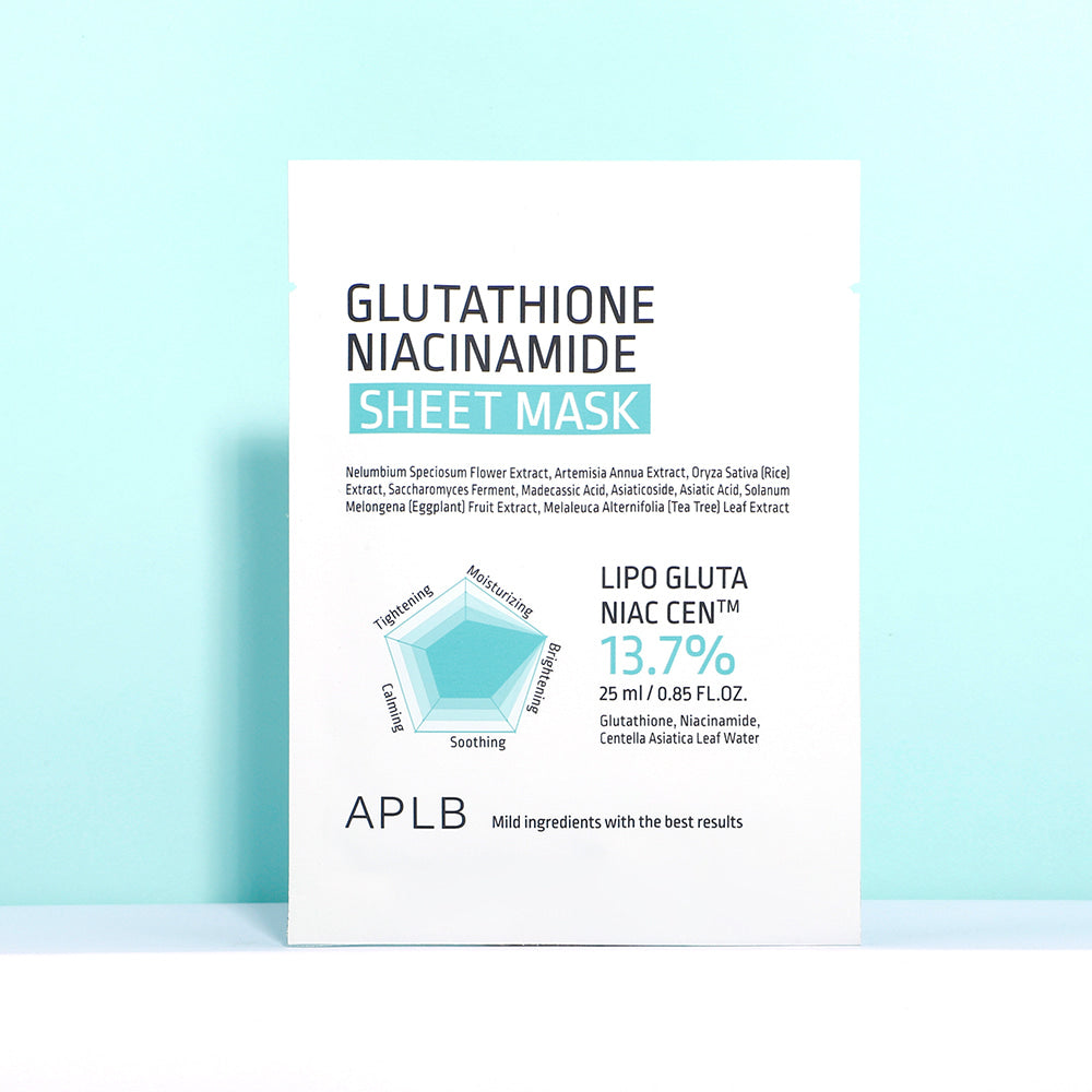 APLB Glutathione Niacinamide Sheet Mask