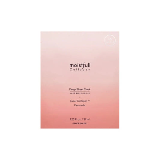 ETUDE House Moistfull Collagen Sheet Mask est un masque en tissu hautement hydratant enrichi en collagène