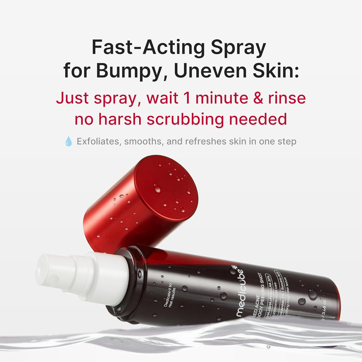 medicube Red Acne Body Peeling Shot
