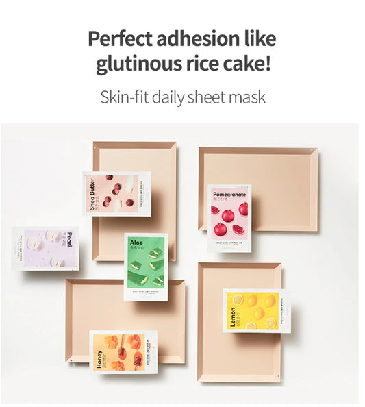 Masque en tissu hydratant MISSHA Airy Fit Sheet Mask – soin K-beauty pour une peau éclatante et revitalisée