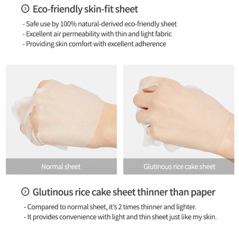 Masque en tissu hydratant MISSHA Airy Fit Sheet Mask – soin K-beauty pour une peau éclatante et revitalisée