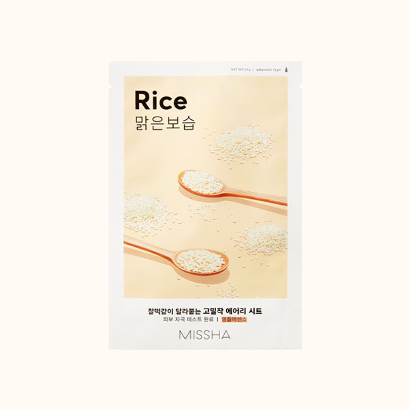 MISSHA Rice sheet mask Coree Beauty
