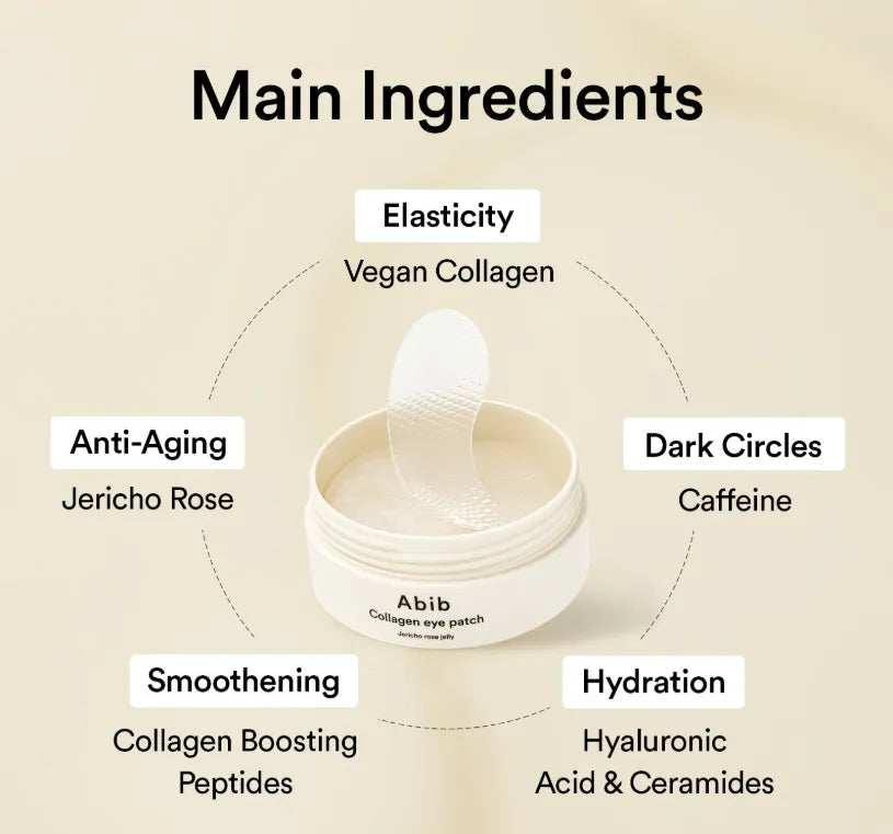 Abib Collagen Eye Patch Jericho Rose Jelly k-beauty
