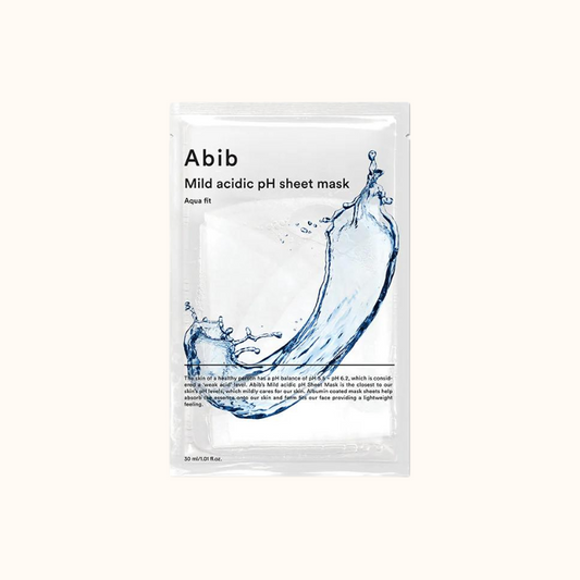 ABIB Mild Acidic PH Sheet Mask Aqua Fit - Coree Beauty