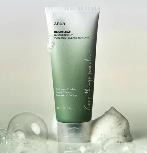 ANUA Heartleaf Quercetinol Pore Deep Cleansing Foam