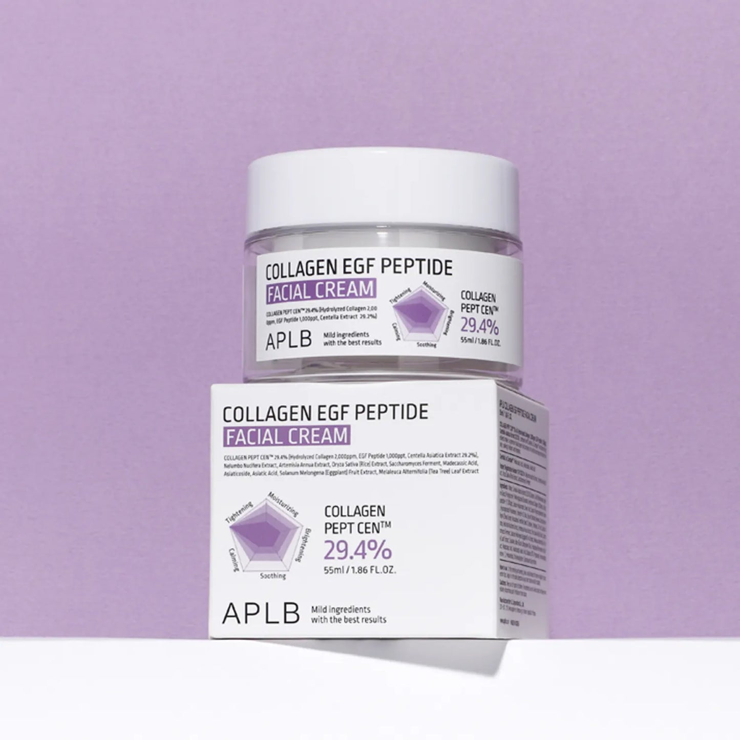 APLB Collagen EGF Peptide Facial Cream Korean skincare