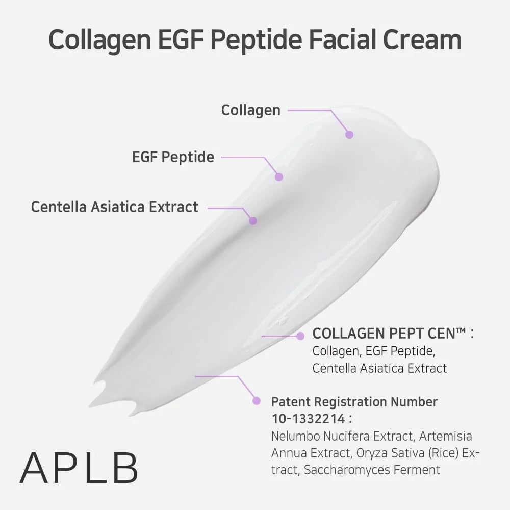 APLB Collagen EGF Peptide Facial Cream Korean skincare