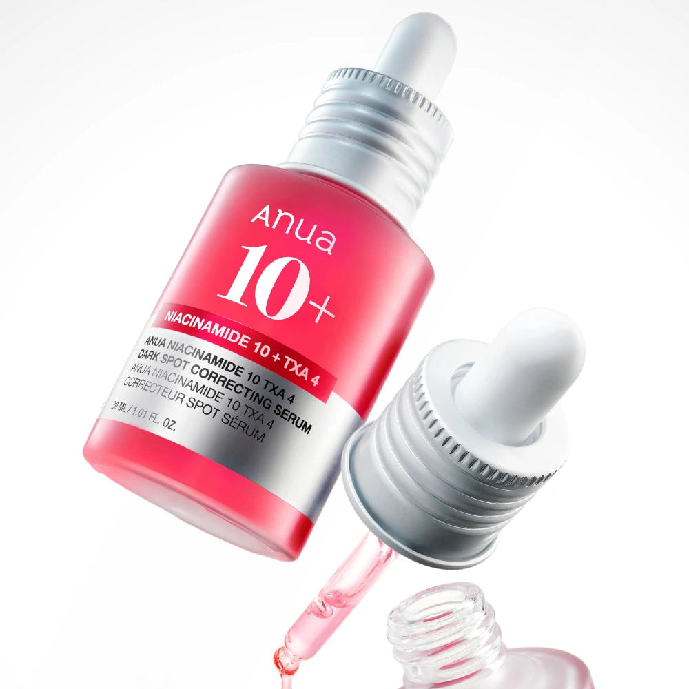 Sérum anti-taches Anua Niacinamide 10% + TXA 4% – corrige les taches pigmentaires, illumine et unifie le teint
