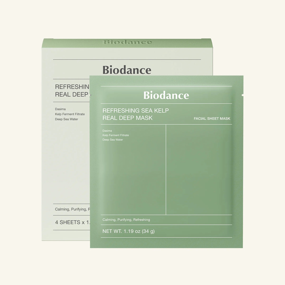 Biodance - Refreshing Sea Kelp Real Deep Mask 