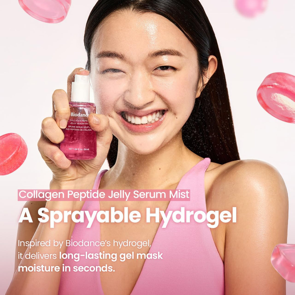 Biodance collagen peptide jelly serum mist