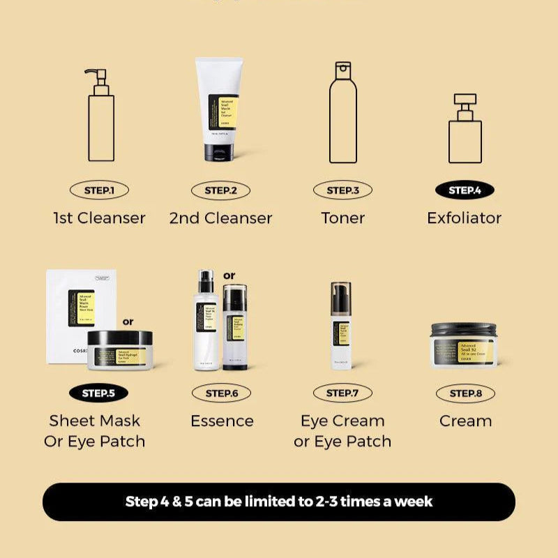 COSRX - Advanced Snail Mucin Gel Cleanser 150ml - Coree Beauty