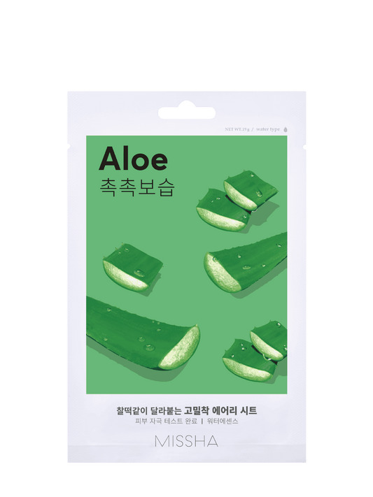 MISSHA - Airy Fit Sheet Mask Aloe Vera - Coree Beauty
