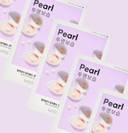 MISSHA Airy Fit Sheet Mask - Pearl k-beauty masque