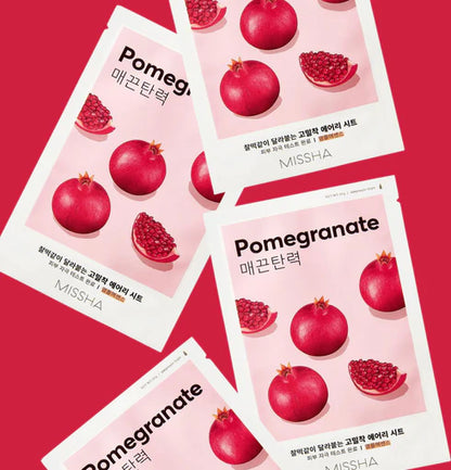 MISSHA Airy Fit Sheet Mask - Pomegranate skincare k-beauty