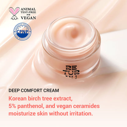 RETURNU Deep Comfort Cream 50ml - Coree Beauty
