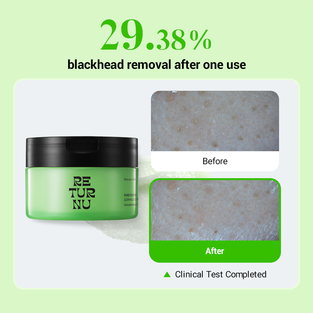 RETURNU PORESHOOTER GOMMAGE CLEANSING BALM - Coree Beauty