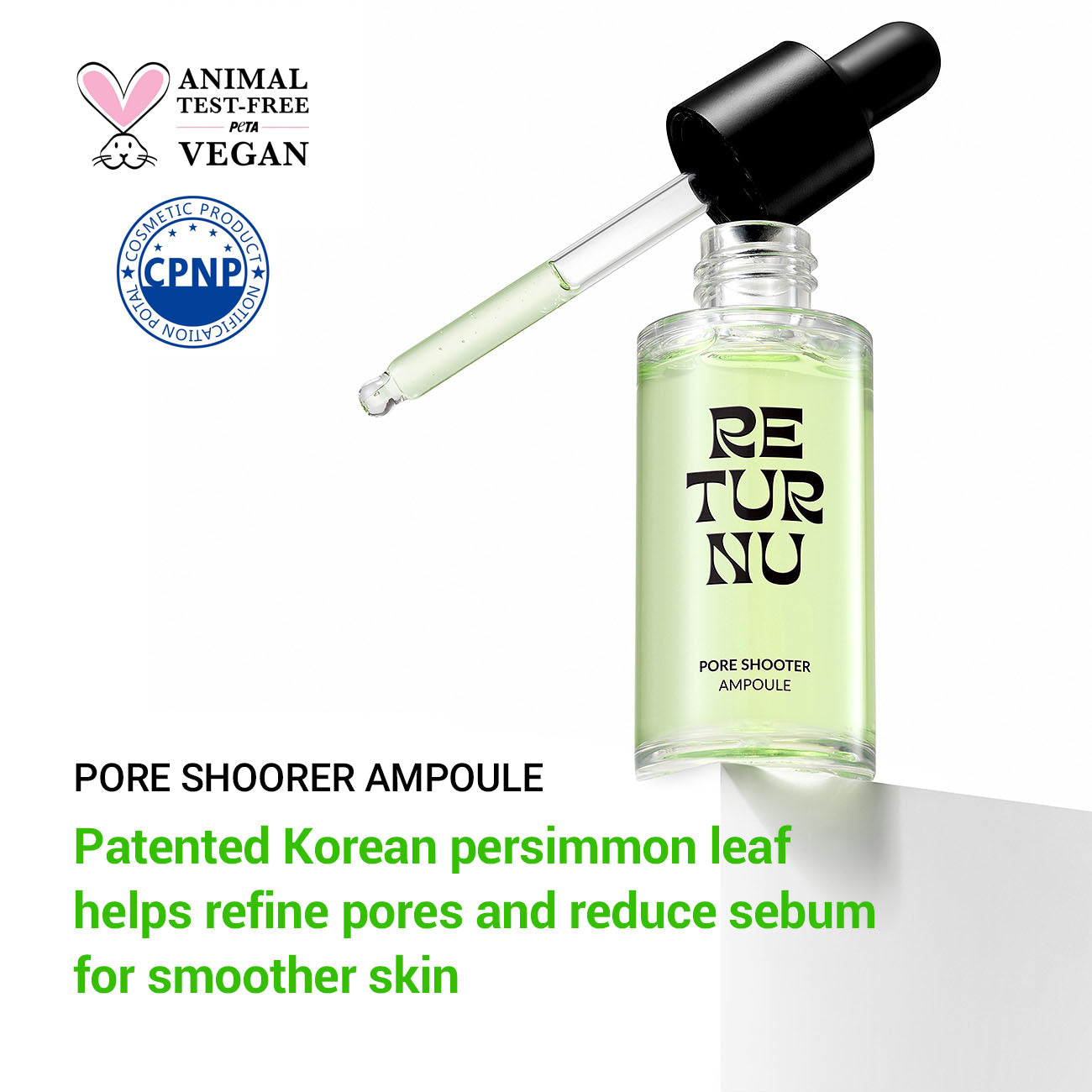 RETURNU PORE SHOOTER AMPOULE 30ml - Coree Beauty