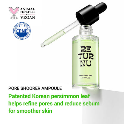 RETURNU PORE SHOOTER AMPOULE 30ml - Coree Beauty