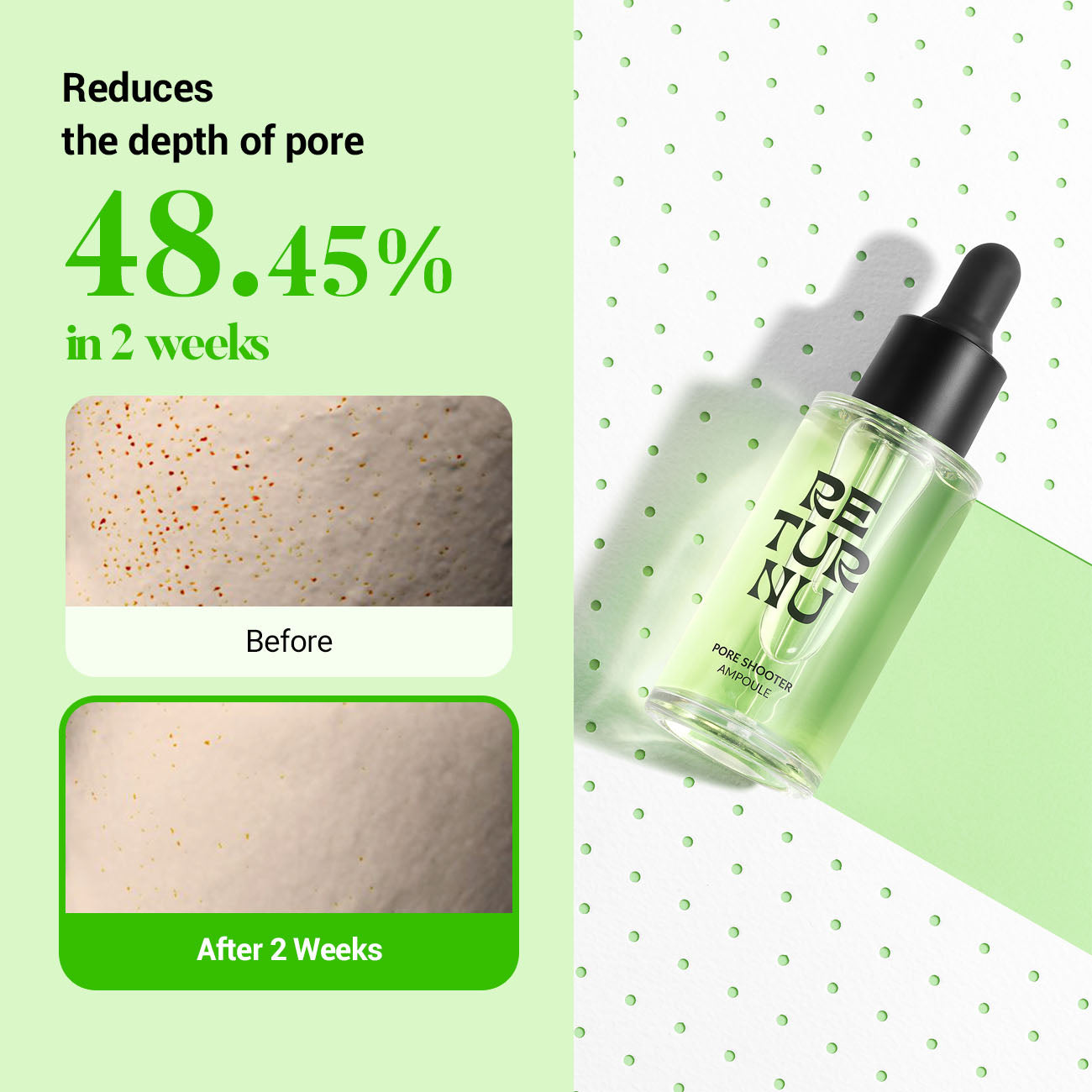 RETURNU PORE SHOOTER AMPOULE 30ml - Coree Beauty