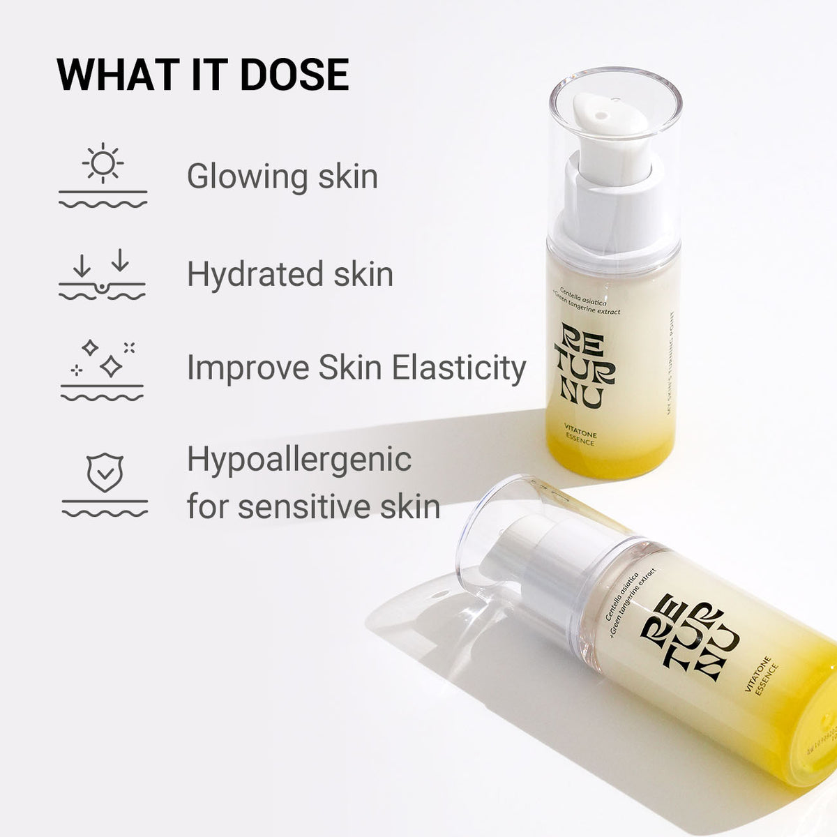 RETURNU VITATONE ESSENCE 30ml - Coree Beauty