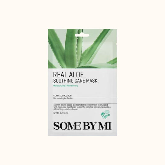 SOME BY MI Real aloe soothing care mask - Coree Beauty