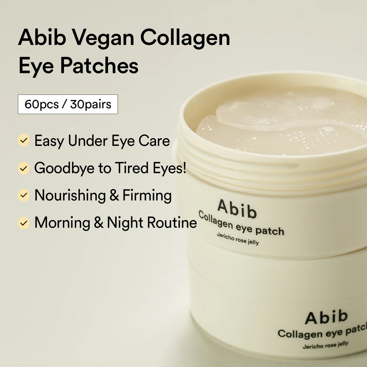 Abib Collagen Eye Patch Jericho Rose Jelly
