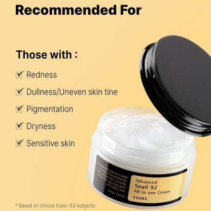 COSRX Advanced Snail 92 All in one Cream - Coree Beauty