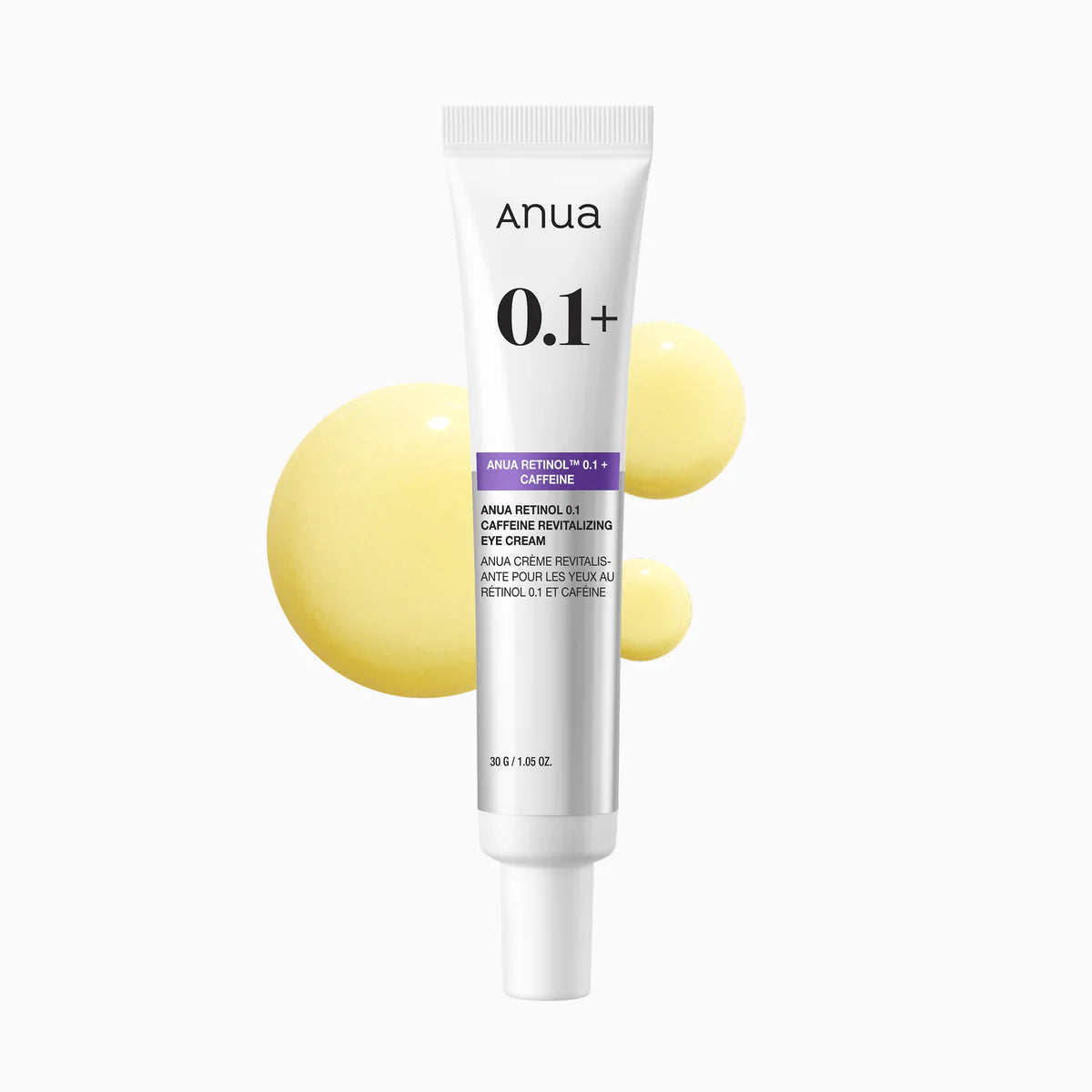 Anua Retinol 0.1 Caffeine Revitalizing Eye Cream - Coree Beauty