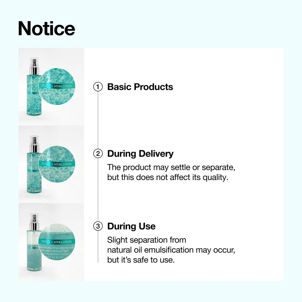Anua PDRN Hyaluronic Acid Hydrating Capsule Mist