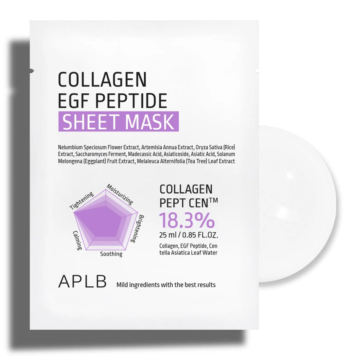 APLB Collagen EGF Peptide Sheet Mask