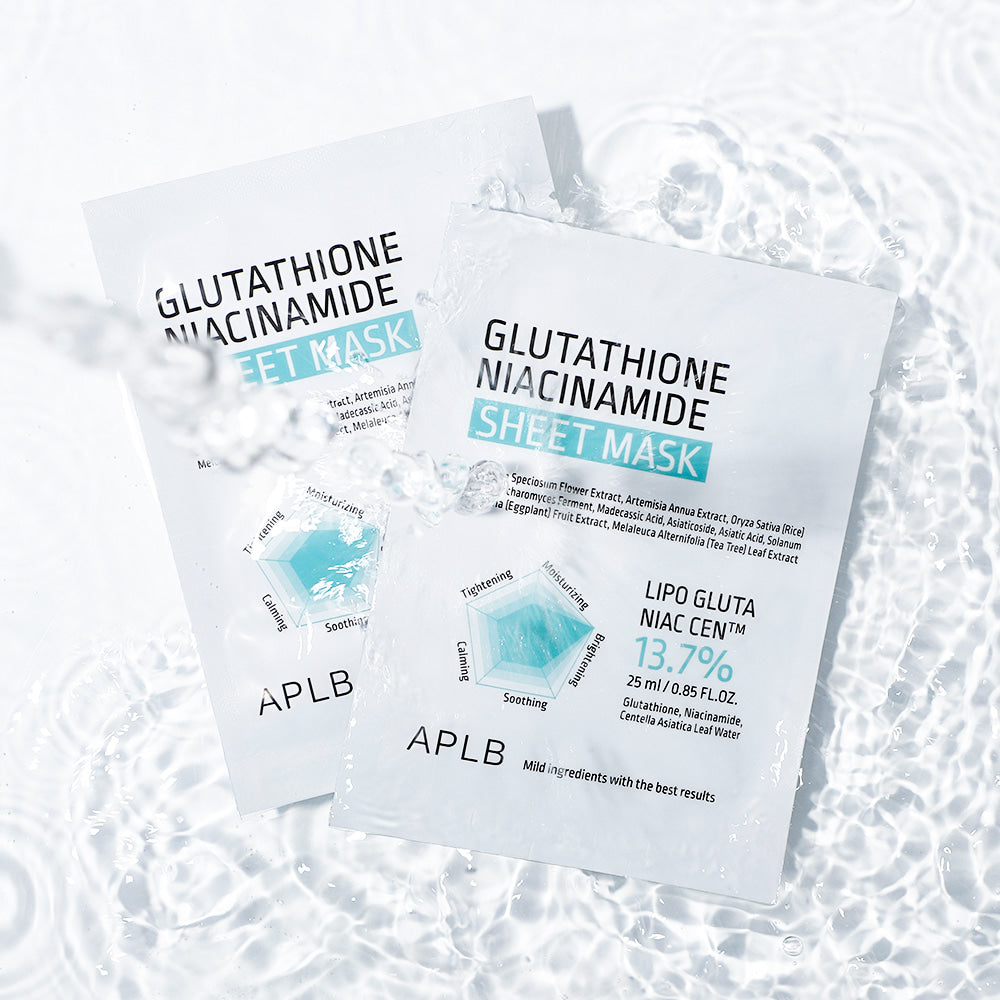 APLB Glutathione Niacinamide Sheet Mask