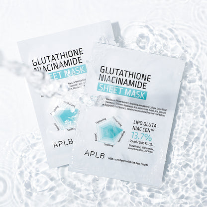 APLB Glutathione Niacinamide Sheet Mask