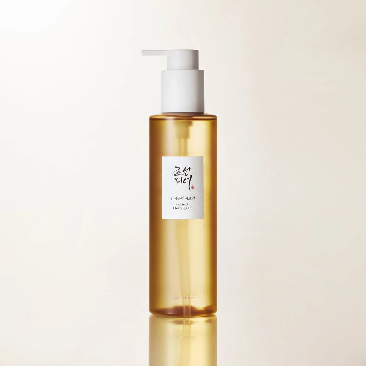 Beauty of Joseon Ginseng Cleansing Oil 210ml – Huile démaquillante coréenne K-beauty à base de soja et ginseng, élimine maquillage et impuretés en douceur, idéale pour tous types de peau.