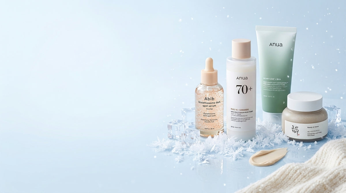 winter k-beauty product