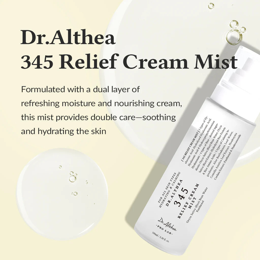 Dr.Althea 345 relief cream mist