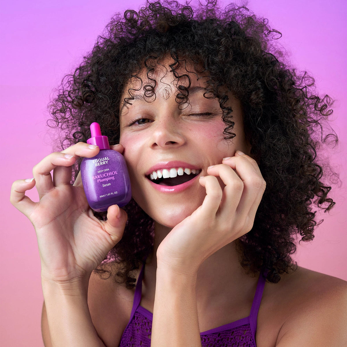 EQQUALBERRY  Bakuchiol Plumping Serum