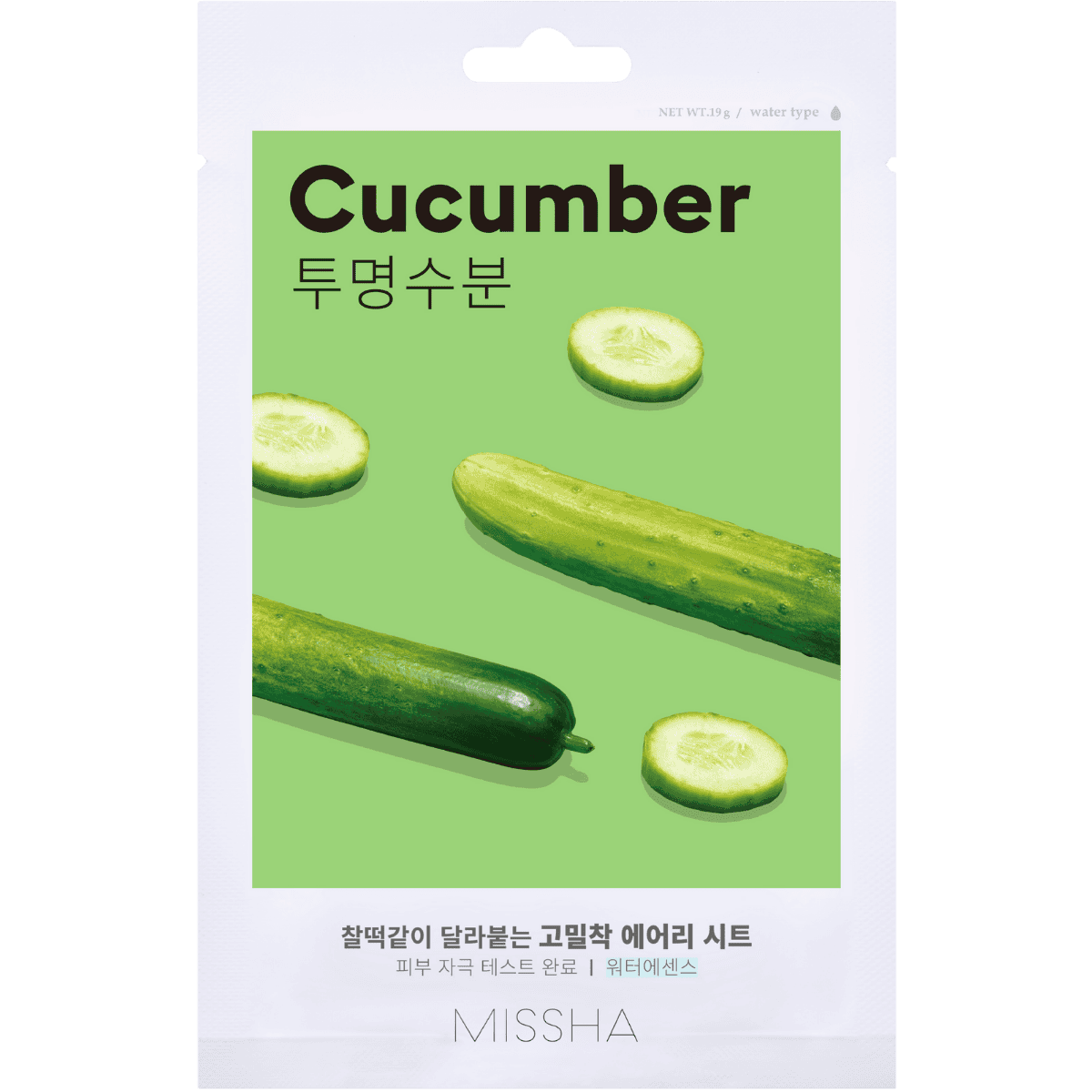 Masque missha cucumber