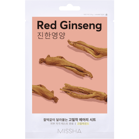 Missha Red Ginseng facemask coree beauty skincare