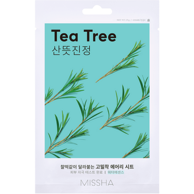 MISSHA - Airy Fit Sheet Mask - Tea Tree